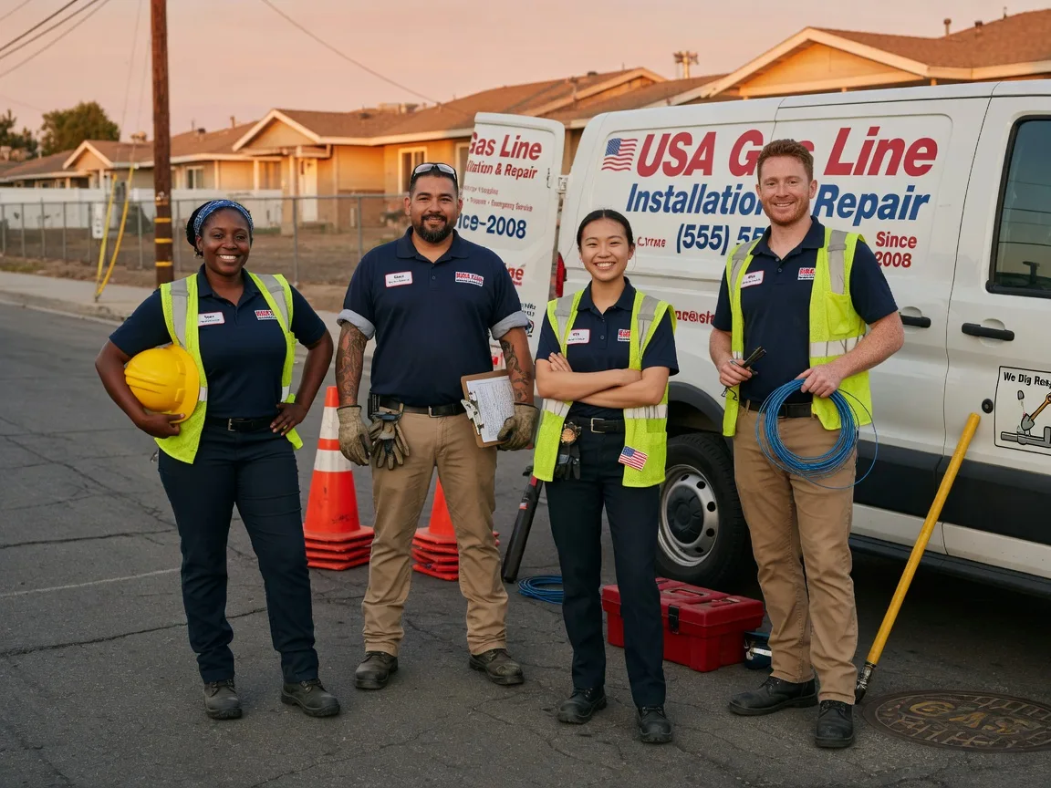 Gas Line Installation company in Garden, MI